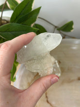 Load image into Gallery viewer, Glass Green/Pink Apophyllite~Peach Stillbite~Pink Chalcedony Natural DT #50
