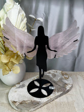 Load image into Gallery viewer, Rose Quartz Goddess Wings

