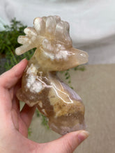 Load image into Gallery viewer, Flower Agate Reindeer #95
