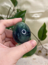 Load image into Gallery viewer, Rainbow Fluorite Egg #45F
