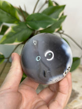 Load image into Gallery viewer, Orca Agate Sphere #57
