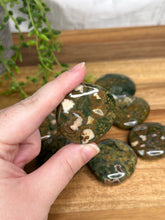 Load image into Gallery viewer, Large Rainforest Jasper Flatstones
