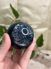 Load image into Gallery viewer, Imperfect Blue Fluorite Sphere IB2
