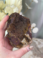 Load image into Gallery viewer, Manganese Quartz x Calcite Cluster #55
