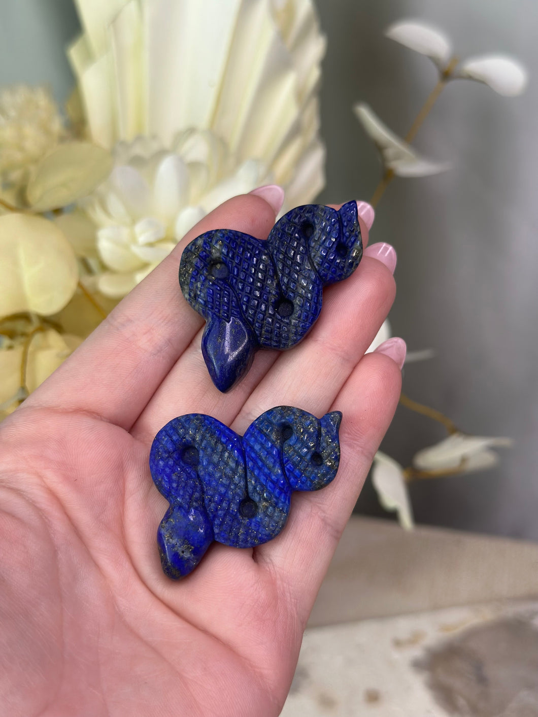 Lapis Lazuli Snakes