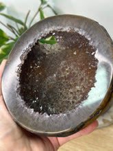 Load image into Gallery viewer, Agate Jewellery Holder Geode #345
