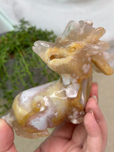 Load image into Gallery viewer, Flower Agate Reindeer #95
