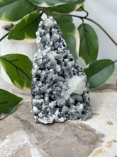 Load image into Gallery viewer, Snowy Chalcedony~ Quartz~ Apophyllite Cluster #123
