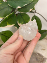 Load image into Gallery viewer, Clear Quartz Sleeping Kitty
