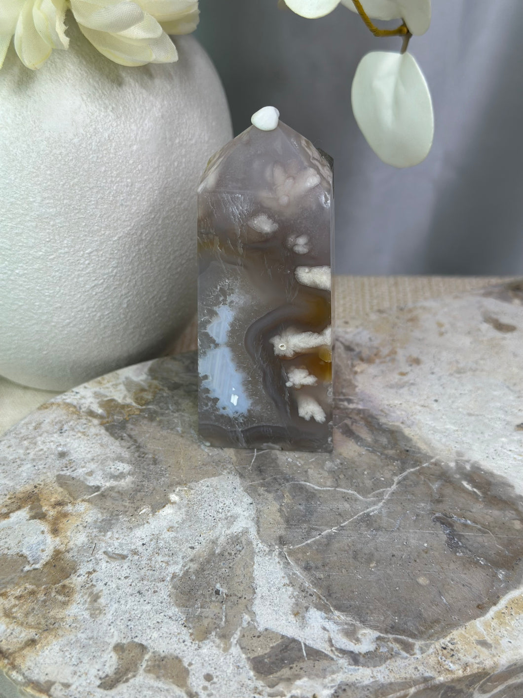 Flower Agate Tower #26