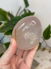 Load image into Gallery viewer, Jumbo Star Rose Quartz Egg
