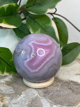Load image into Gallery viewer, Pink Jelly Agate Sphere #144
