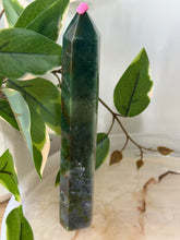 Load image into Gallery viewer, Moss Agate Tower #30
