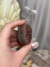 Load image into Gallery viewer, Pink Amethyst Sugar Druzy Egg #42
