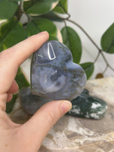 Load image into Gallery viewer, Moss Agate Hearts #12
