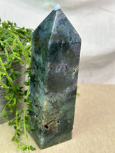 Load image into Gallery viewer, Moss Agate Tower #55
