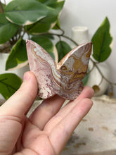 Load image into Gallery viewer, Pink Picture Jasper 3D Butterfly~ BB

