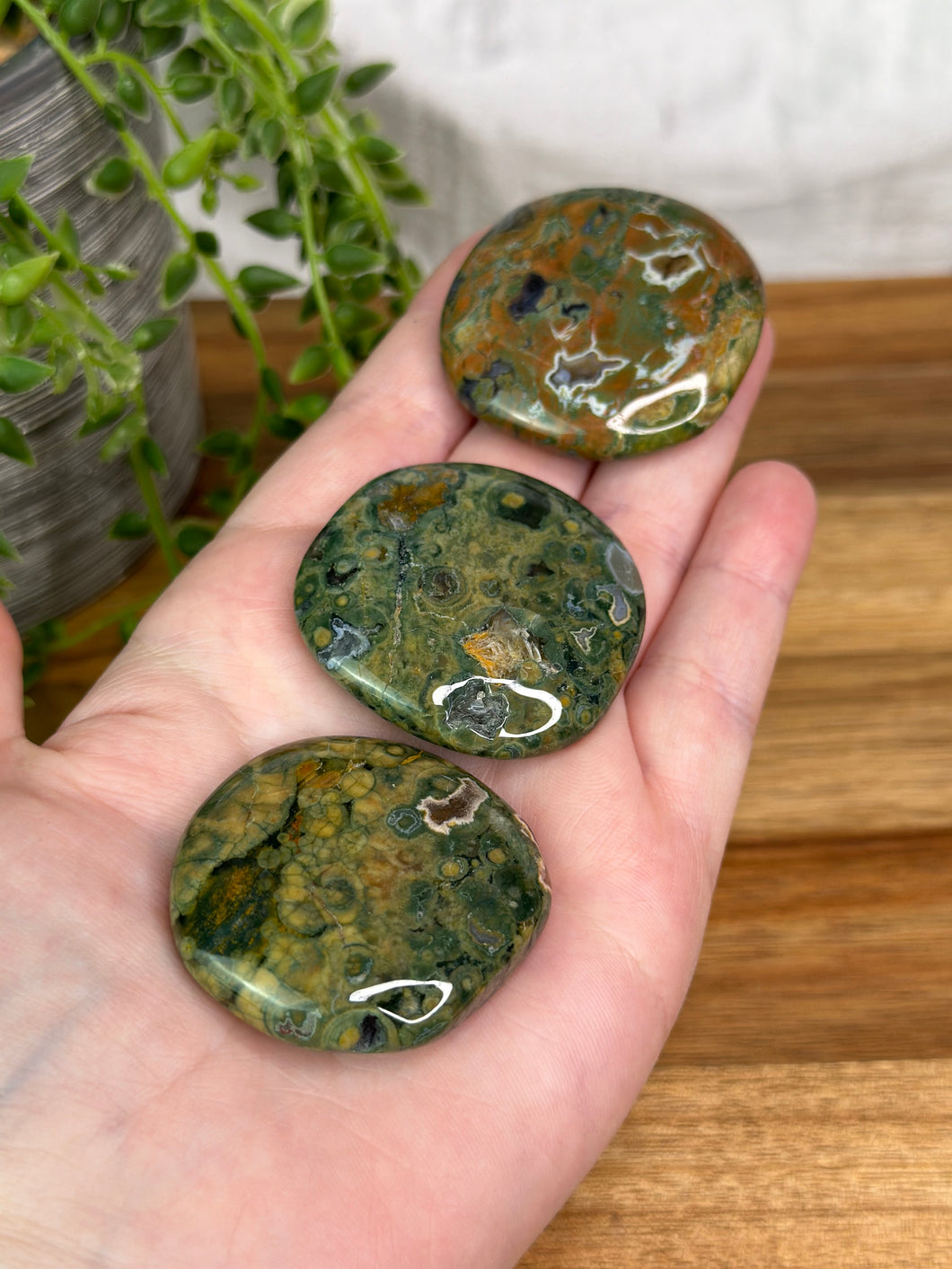 Large Rainforest Jasper Flatstones