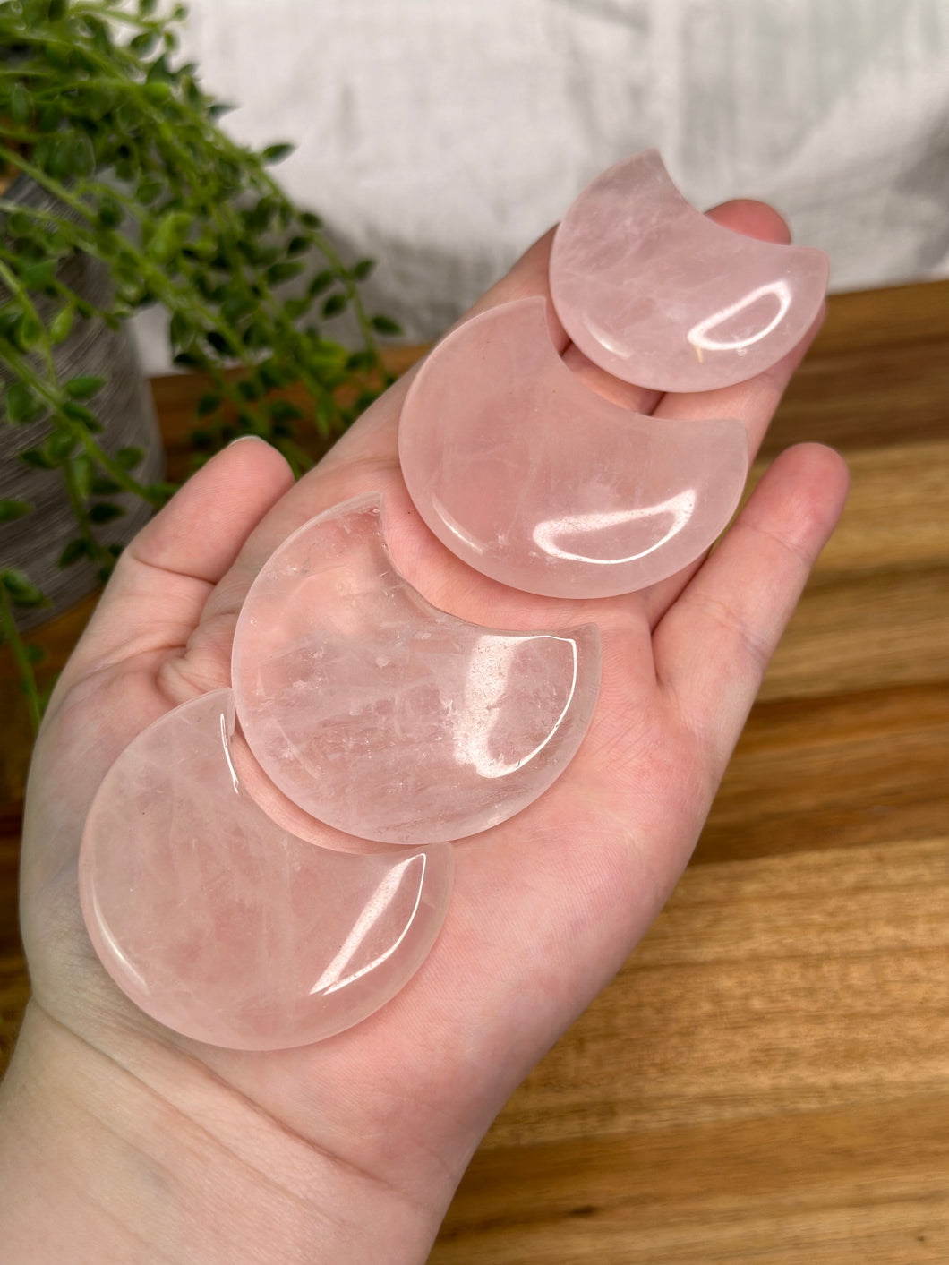 Rose Quartz Moons