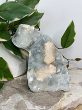Load image into Gallery viewer, Blue/Silver Chalcedony with Stillbite #157
