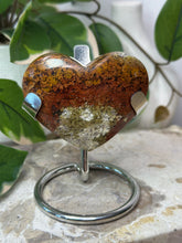 Load image into Gallery viewer, Red Moss Agate Heart #61
