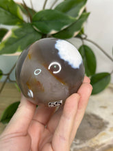 Load image into Gallery viewer, Orca Agate Sphere #55
