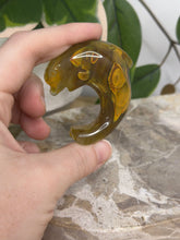 Load image into Gallery viewer, Man-made Dolphin Carving
