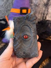 Load image into Gallery viewer, Black Obsidian Eye Spell Book

