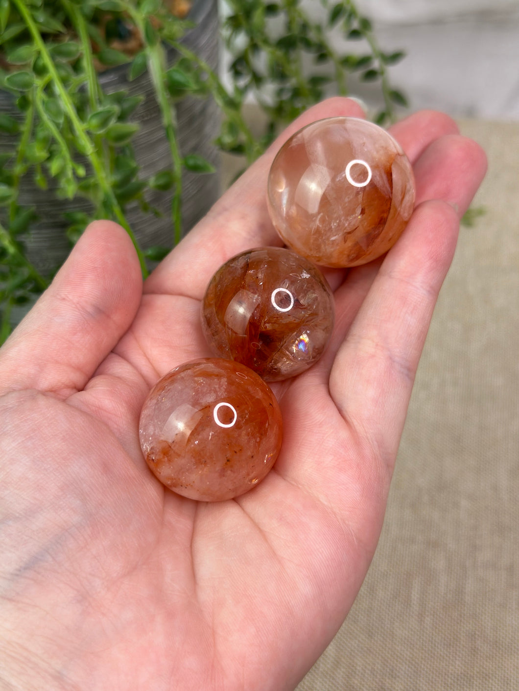 Fire Quartz Spheres *HQ*