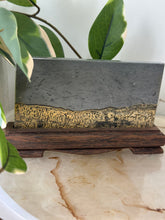 Load image into Gallery viewer, Picture Jasper Slab On Wooden Stand #45B
