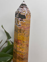 Load image into Gallery viewer, XXL Pink Ocean Jasper Tower
