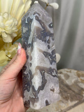 Load image into Gallery viewer, XL Moss Agate Tower #88
