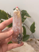 Load image into Gallery viewer, Pink Plume Agate Tower #55
