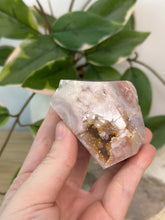Load image into Gallery viewer, Pink Amethyst + Flower Agate Freeform #69

