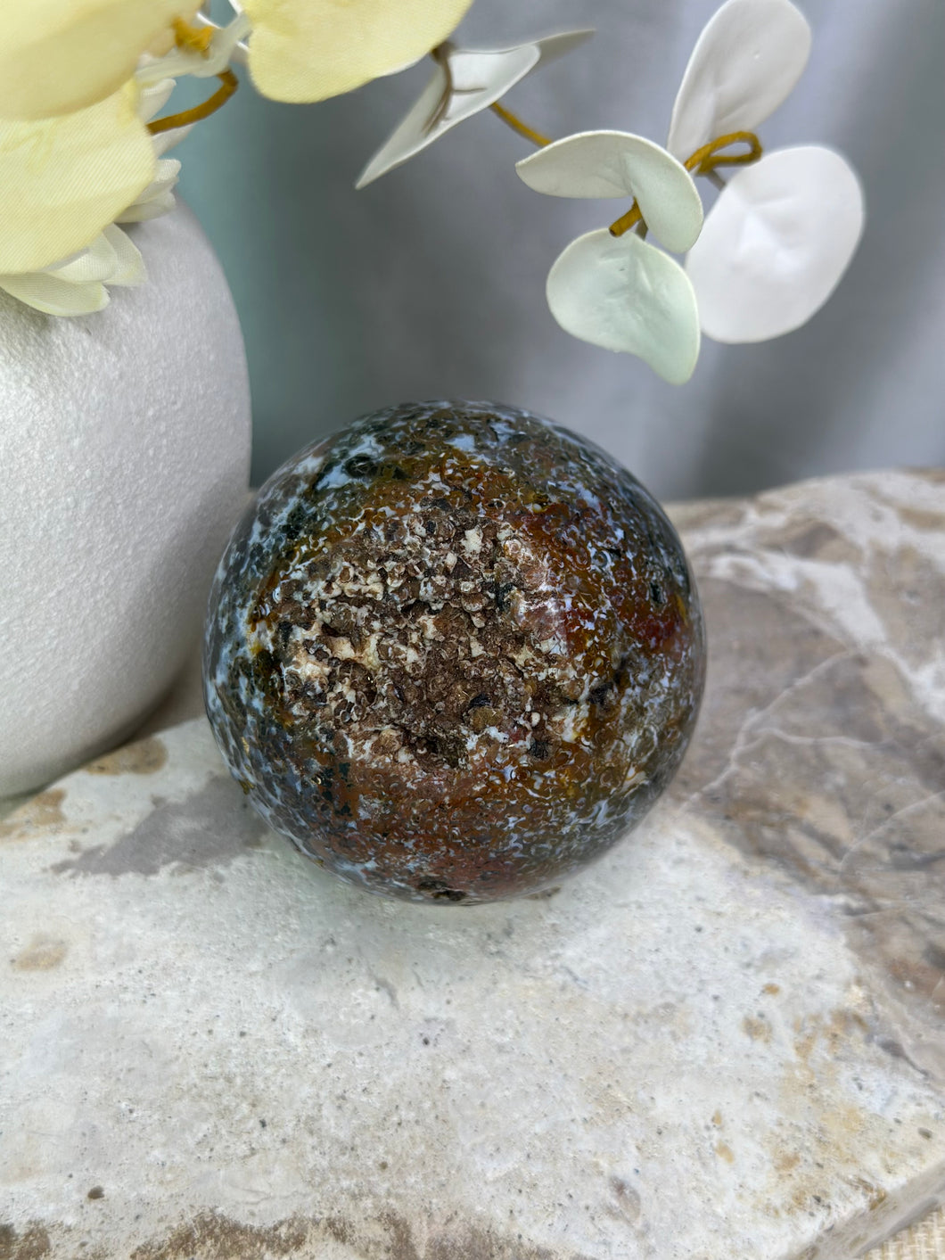 XL Sea Jasper Sphere