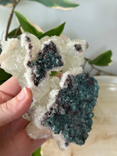 Load image into Gallery viewer, Glass Green Apophyllite~Peach Stillbite~Pink/Green Chalcedony Specimen #160
