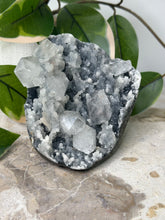 Load image into Gallery viewer, Snowy Chalcedony~ Quartz~ Apophyllite Cluster #160
