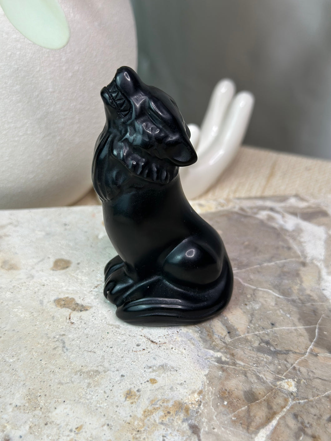 Black Obsidian Wolf