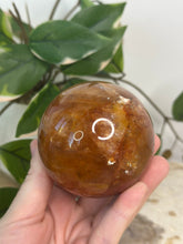Load image into Gallery viewer, XL Fire Quartz Sphere
