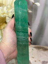 Load image into Gallery viewer, Ice Green Fluorite Tower #135
