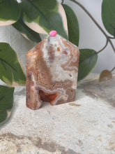 Load image into Gallery viewer, Pink Crazy Lace Agate Domino #50A
