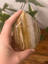Load image into Gallery viewer, Yellow Crazy Lace Agate Flame #81
