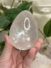 Load image into Gallery viewer, XL Clear Quartz Egg

