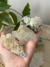 Load image into Gallery viewer, Mixed Apophyllite~Peach Stillbite~Chalcedony Specimens #40
