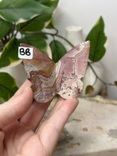 Load image into Gallery viewer, Pink Picture Jasper 3D Butterfly~ BB
