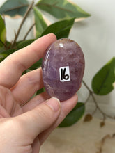 Load image into Gallery viewer, Amethyst x Agate Palmstone #16
