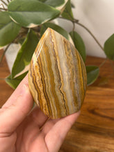 Load image into Gallery viewer, Yellow Crazy Lace Agate Flame #44
