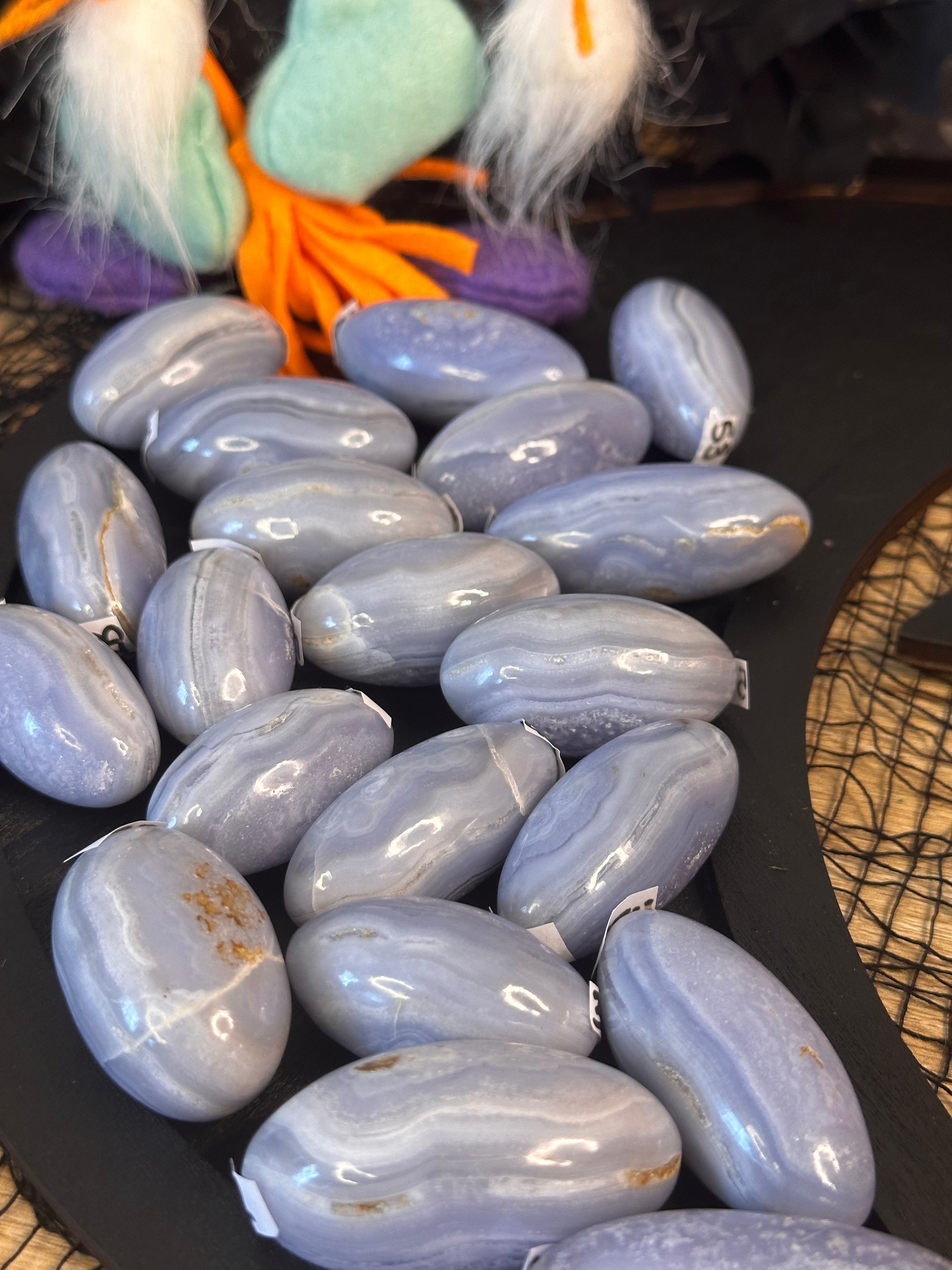 Blue Lace Agate Shiva Lingams *Choose Your Own*