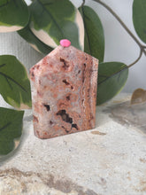 Load image into Gallery viewer, Pink Crazy Lace Agate Domino #42D
