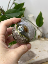 Load image into Gallery viewer, Scenic Moss Agate Sphere #102
